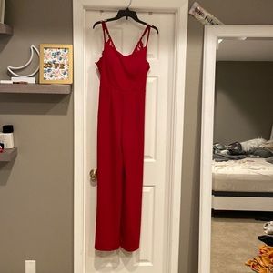 SUPER CUTE RED ROMPER